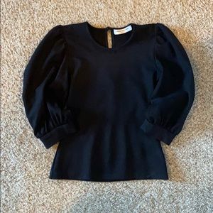 Amanda Uprichard puff sleeve top xs.